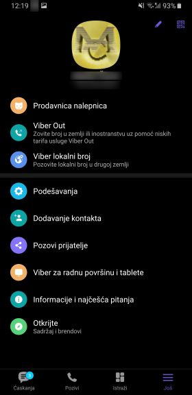 Viber poruke kako se koriste dodatne opcije