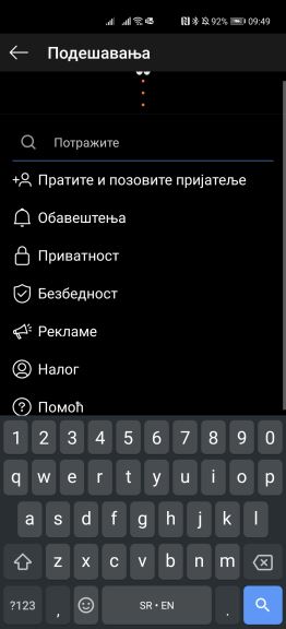 Instagram zakljucan profil društvene mreže
