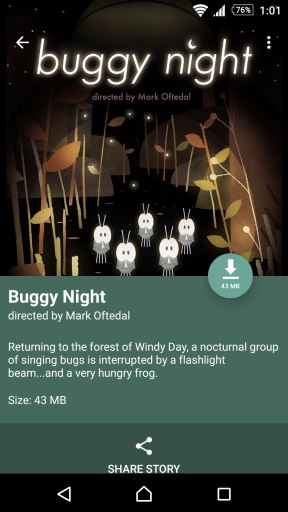 Google Spotlight Stories, Windy day,