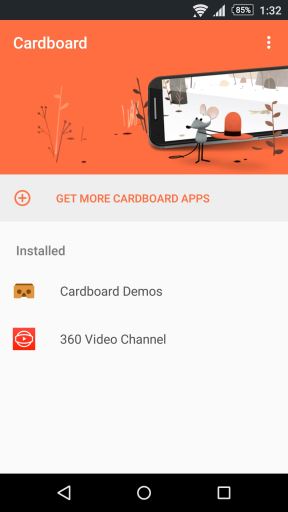 VR Android aplikacije, Google VR aplikacije