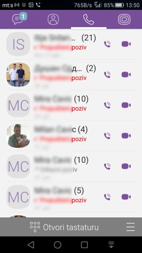 Viber Android aplikacija 5.5.0 omogucava lakše video pozive