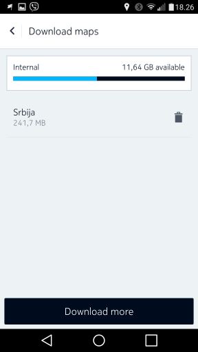 Here mape, novo ažuriranje mape Srbije