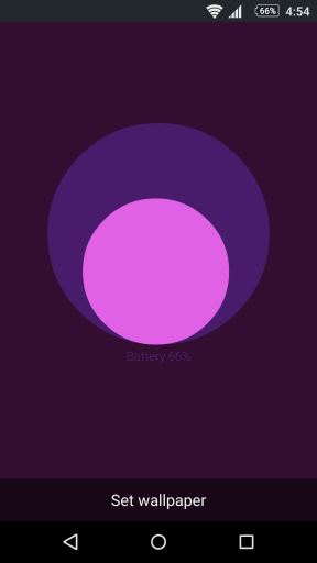 Meter živa pozadina za Android telefone