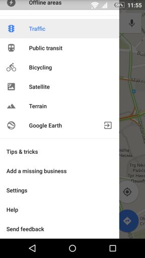 Google Mape nove opcije u 9.20.0 verziji