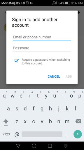 Facebook Messenger sa podrškom za više naloga