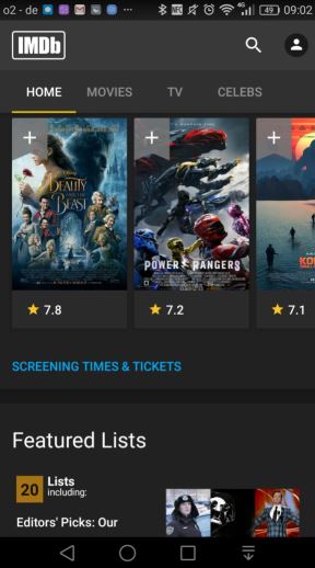 IMDB mobilna aplikacija update za Android i iOS