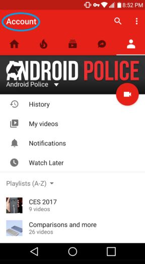 YouTube nova Android aplikacija