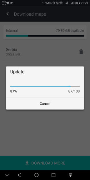 GPS mapa Srbije update Here WeGo besplatna navigacija, najbolja navigacija