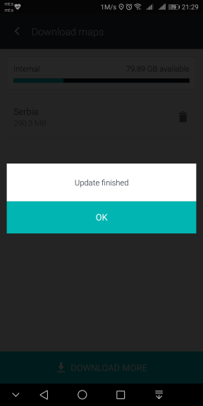 GPS mapa Srbije update Here WeGo besplatna navigacija, najbolja navigacija