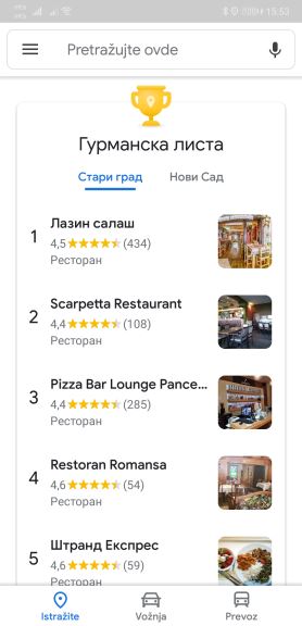 Google Maps novi izgled aplikacije, Google Maps Material Design
