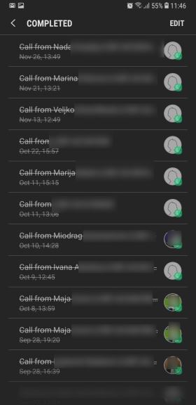 Samsung Galaxy Note 9 Reminder aplikacija