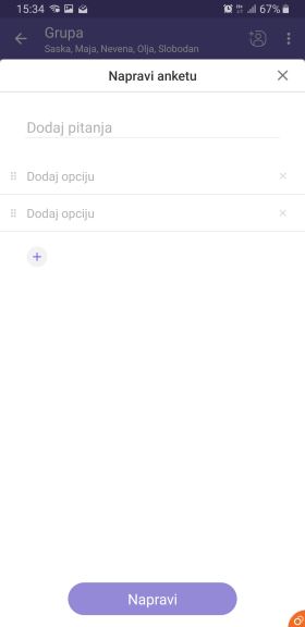 Viber ankete kako se koriste, Viber ankete kako napraviti, Viber ankete, Viber Polls