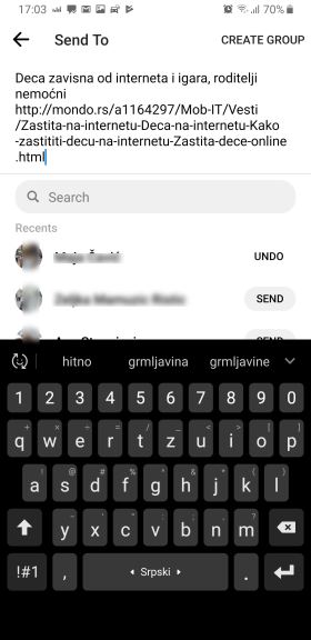 Messenger brisanje poslatih poruka, Kako obrisati Messenger poruke, Messenger UNDO slanje, Messenger