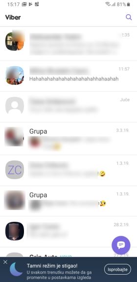 Viber Dark Mode kako se aktivira, Kako aktivirati Viber Dark Mode, Kako ukljuciti Viber Dark Mode