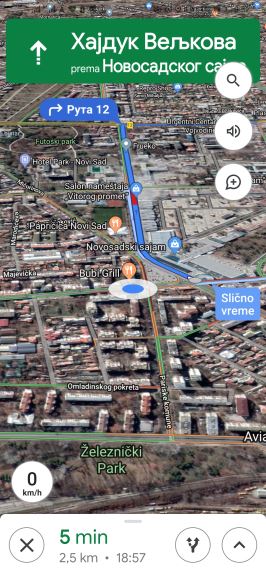 Google Maps dojava prepreke na putu, Google Maps dojava radara, sudara, radova