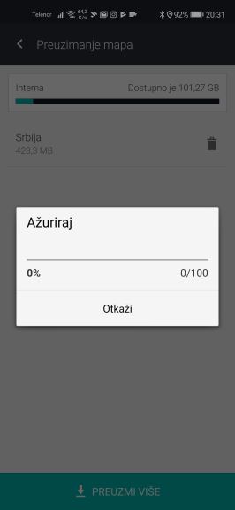 Navigacija mape Srbije autoput Miloš Veliki, GPS Mape Srbije update, Besplatna navigacija bez neta