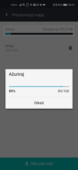 Navigacija mape Srbije autoput Miloš Veliki, GPS Mape Srbije update, Besplatna navigacija bez neta