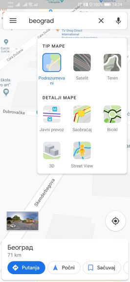 Google Maps promenio izgled kako vratiti 3D, Google Maps 3D zgrade, Google Maps Srbija navigacija