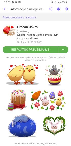Viber Srecan Uskrs poruka animacija, Kako da cestitam Uskrs, Viber Uskrs cestitka