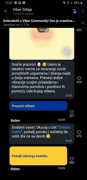 Viber Srecan Uskrs poruka animacija, Kako da cestitam Uskrs, Viber Uskrs cestitka