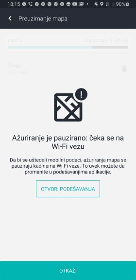 Besplatna navigacija Here WeGo, Aplikacija Here WeGo mapa Srbije besplatno update, GPS mapa Srbije