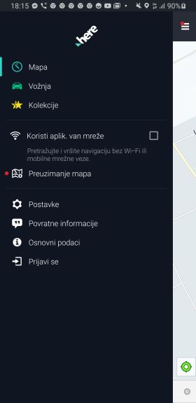 Besplatna navigacija Here WeGo, Aplikacija Here WeGo mapa Srbije besplatno update, GPS mapa Srbije