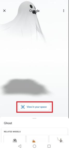 duh aplikacija noc veštica google android telefon proširena realnost ar tehnologija