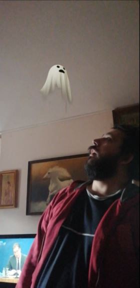 duh aplikacija noc veštica google android telefon proširena realnost ar tehnologija