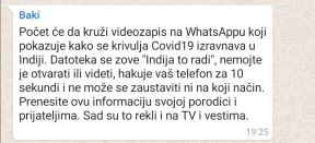 vocap poruka virus zaštita telefona  