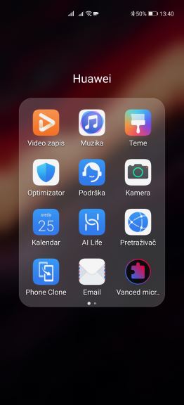 huawei p smart 2021 test opis telefona party mode zabava slušanje muzike zajedno kako radi
