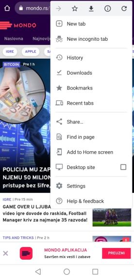 google chrome safety check provera aplikacija internet pregledac