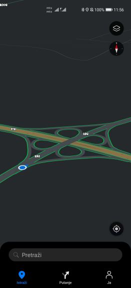 huawei maps besplatna navigacija srbija kako se koristi petal mape na srpskom