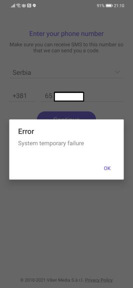 viber aplikacija pali serveri dopisivanje