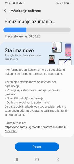 Samsung One UI 3.1 update novosti slike video kako izgleda korisnicko okruženje Galaxy softver OS
