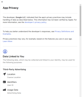 apple uslovi korišcenja ios gmail aplikacija