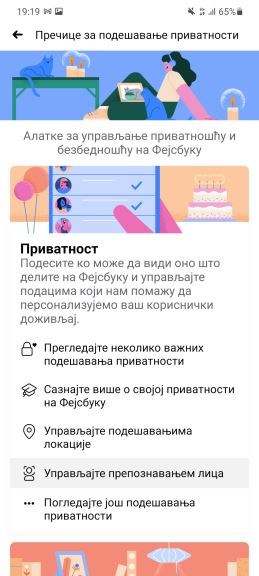 facebook prepoznavanje lica tužba kršenje zakona kako iskljuciti automatsko tagovanje fotografija fb