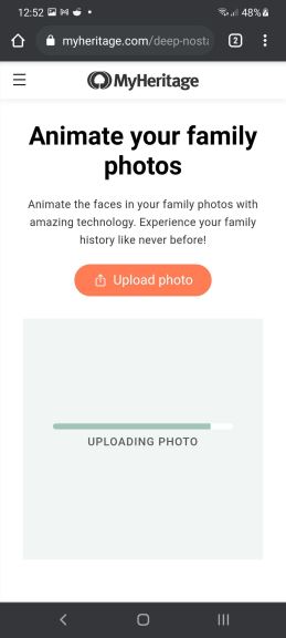 my heritage deep nostalgia veštacka inteligencija crno-bela fotografija
