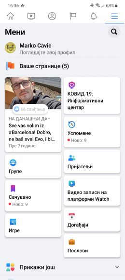 facebook dark mode kako radi aktivacija slike taman režim fejs aplikacija video