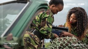 samsung galaxy wildlife watch afrika divlje životinje žirafe ocuvanje prirode savana