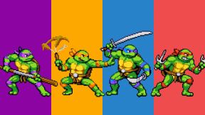 nindža kornjače tmnt crtani video igre 