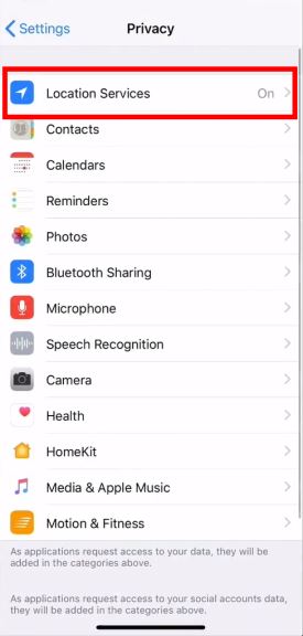 iPhone deljenje lokacije kako isključiti