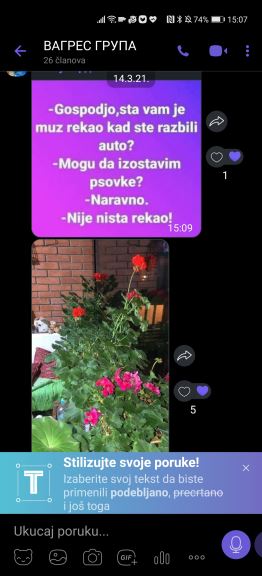 viber izmena teksta poruke bold italic formatiranje pisanja poruka vajber nova opcija kako radi foto