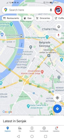 google mape deljenje lokacije praćenje telefonom