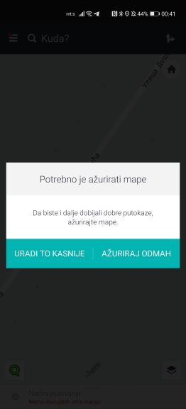 mapa srbije update gps navigacija bez interneta besplatno here wego
