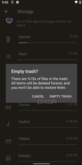 android 12 nove opcije recycle bin kanta translate prevod