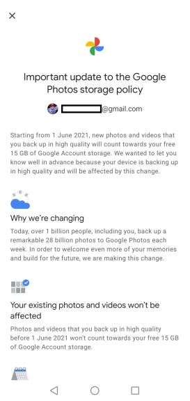 google photos pretplata cloud storage memorija na telefonu fotografije slike besplatno