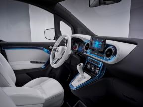 mercedes-benz električni automobil eqt minivan 