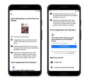 facebook širenje dezinformacija lažne vesti kazne