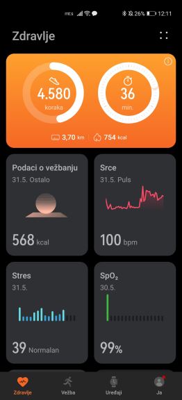 honor band 6 fitnes narukvica cena prodaja kupovina utisci praćenje zdravlja sport kako radi foto