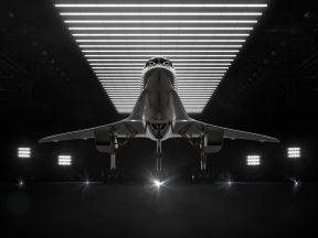 supersonični avion letenje United amerika